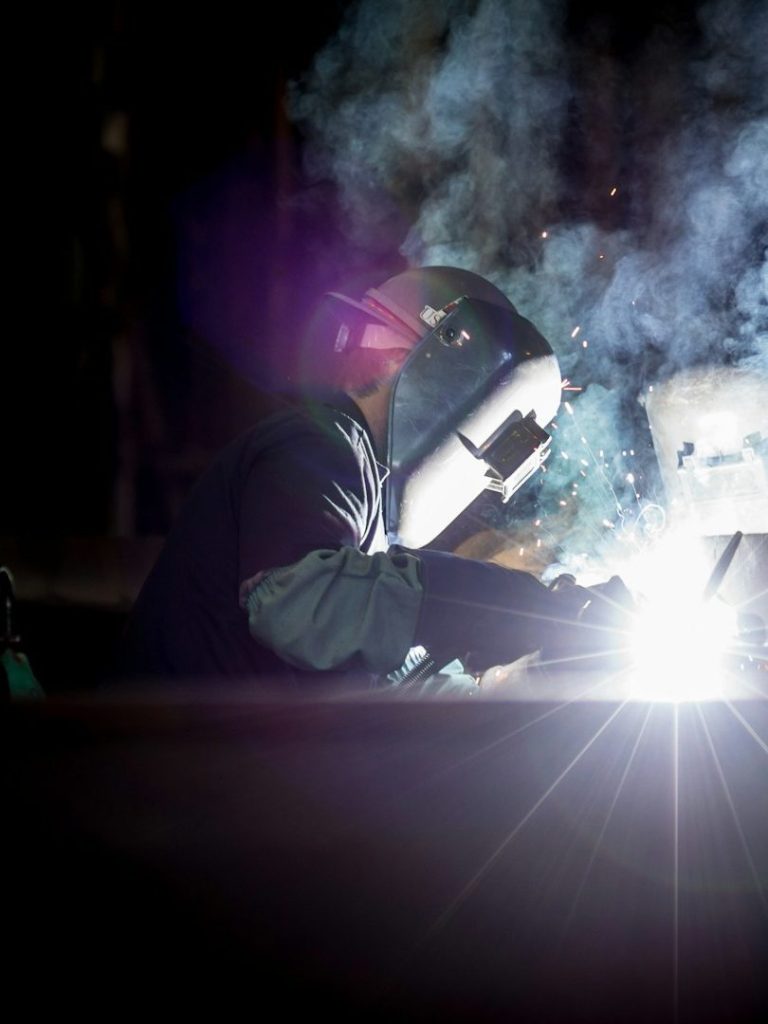 Schweißarbeiten im Metallbau